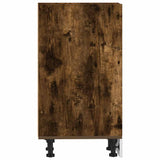 Bottom Cabinet Riga Smoked Oak 30x44.5x81.5 cm Engineered Wood 854197