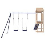ZNTS Outdoor Playset Solid Wood Pine 3155822