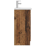 Bathroom Vanity with Sink Old Wood 42 x 40 x 84.5 cm 890092