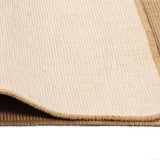 Area Rug Jute with Latex Backing 160x230 cm Natural 245287