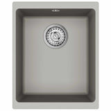 Sink Grey 370 x 460 mm 80% Quartz and 20% Resin 42028417