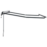 Awning Frame Retractable Anthracite 2.5 x 2 m Metal 42002552