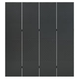 4-Panel Room Divider Anthracite 160x180 cm Steel 335900