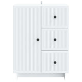 Sideboard with Drawer White 66 x 34.5 x 90 cm Engineered Wood 893935