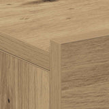 Floating Nightstands 2 pcs Artisan Oak 40x32x15 cm Engineered Wood 861122