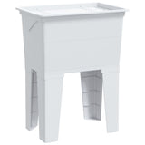 Laundry Tub White 59x41x75 cm Resin 4002799