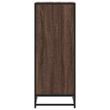 Shoe Rack Brown Oak 48x38x97.5 cm Engineered Wood 849203