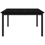 Coffee Table Black Oak 80 x 80 x 45 cm Engineered Wood 892578