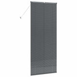Venetian Blinds Manual Dark Grey 220 x 90 cm Aluminium 42006095