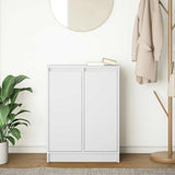 Sideboard White 57x34x76 cm Engineered Wood 861616