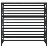 Shoe Rack Grey Sonoma 90x30x85 cm Engineered Wood 833431