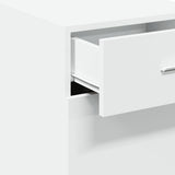 Sideboard White 40x42.5x93 cm Engineered Wood 846278