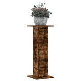 Plant Stands 2 pcs Smoked Oak 30x30x80 cm Engineered Wood 3307868