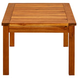 ZNTS Garden Coffee Table 90x50x36 cm Solid Acacia Wood 316400