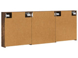 Bathroom Cabinet Set 3 pcs 120 x 10.5 x 60.5 cm Engineered wood 3403732