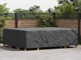 Furniture Cover Plain Black 250 x 210 x 70 cm 600D 4105821