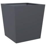 Garden Planters Anthracite 2 pcs 50x50x50 cm Steel 851071