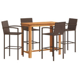 Garden Bar Set Brown 3295288