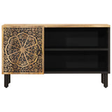 TV Cabinet 80x31x46 cm Solid Wood Mango 358227