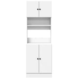 Kitchen Cabinet White 60x50x180 cm Engineered Wood 3276637