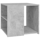 Side Table Concrete Grey 50x50x45 cm Engineered Wood 806386