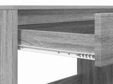 Desk with Drawer Grey Sonoma 100 x 50 x 78 cm Engineered Wood 888943