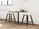 Dining Chairs 2 pcs Light Brown 46 x 37 x 63 cm 42020456