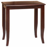 Nesting Side Tables 3 pcs Brown Solid Mahogany Wood 42009928