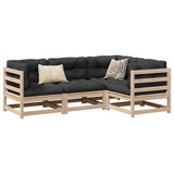 4 Piece Garden Sofa Set Solid Wood Pine 3299408