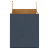 Paper Bags 250 pcs with Handles Blue 32x22x24 cm 4101931