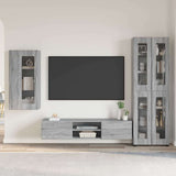 TV Cabinet Set FLORIN 3 pcs Grey Sonoma Engineered Wood 3397950