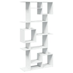 Book Cabinet White 92x29x188 cm Engineered Wood 3310316