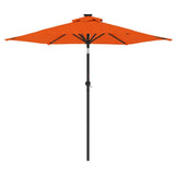 Garden Parasol with Steel Pole Terracotta 225x225x212 cm 4005063