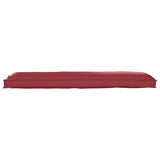 Pallet Cushion Set 2 pcs Wine Red 150 x 40 x 8 cm Oxford Fbric 42001714