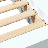 Bed Frame without Mattress White 150x200 cm King Size 3281182