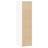 Highboard White 30x41x124 cm Engineered Wood 846376