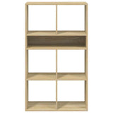Book Cabinet Sonoma Oak 66x31x112 cm Engineered Wood 860303