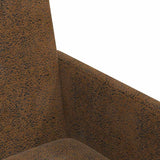 Dining Chairs with Wheels 2 pcs Brown 57 x 66 x 94 cm 42017825