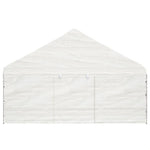 Gazebo with Roof White 15.61x5.88x3.75 m Polyethylene 3155499