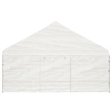 Gazebo with Roof White 15.61x5.88x3.75 m Polyethylene 3155499