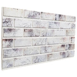 3D Wall Panels 10 pcs Light Grey 100x50 cm EPS 4008548