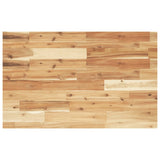 Basin Shelf Wall Mounted Steel and Solid Wood Acacia 3302859