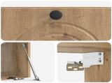 Wall-Mounted TV Cabinet Artisan Oak 59.5 x 31 x 30 cm 898204