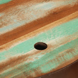 Bowl-shaped Coffee Tables 2 pcs Solid Wood Reclaimed 352050