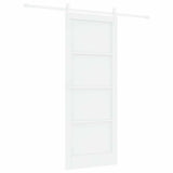 Sliding Door ORKDAL White 83 x 211 cm Solid Pine Wood 3333759