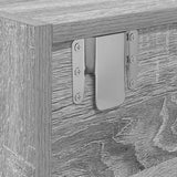 TV Cabinet Grey Sonoma 100x31x25.5 cm Engineered Wood 861482