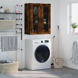 Wall Mounted Cabinet Smoked Oak 69.5x34x90 cm 828481