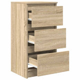 Sideboard Sonoma Oak 37.5x35x76 cm Engineered Wood 861726