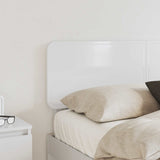 Headboard Gloss White Engineered wood 888555