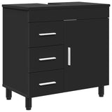 Bathroom Vanity Unit Black 60 x 35 x 60 cm Engineered Wood 889376